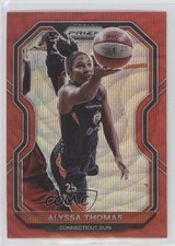 2021 Panini Prizm WNBA Ruby Wave Prizm Alyssa Thomas #42 15za