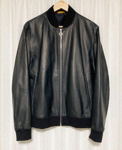 Manteau En Cuir SERAPHIN Taille 52 EU - Marron - Occasion Très Bon État