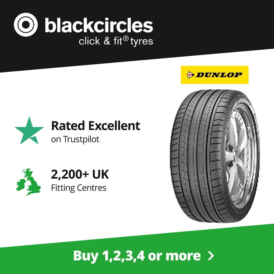 245 35 20 95Y BMW XL RunFlat - Dunlop SP Sport Maxx GT - Tyre Only x1