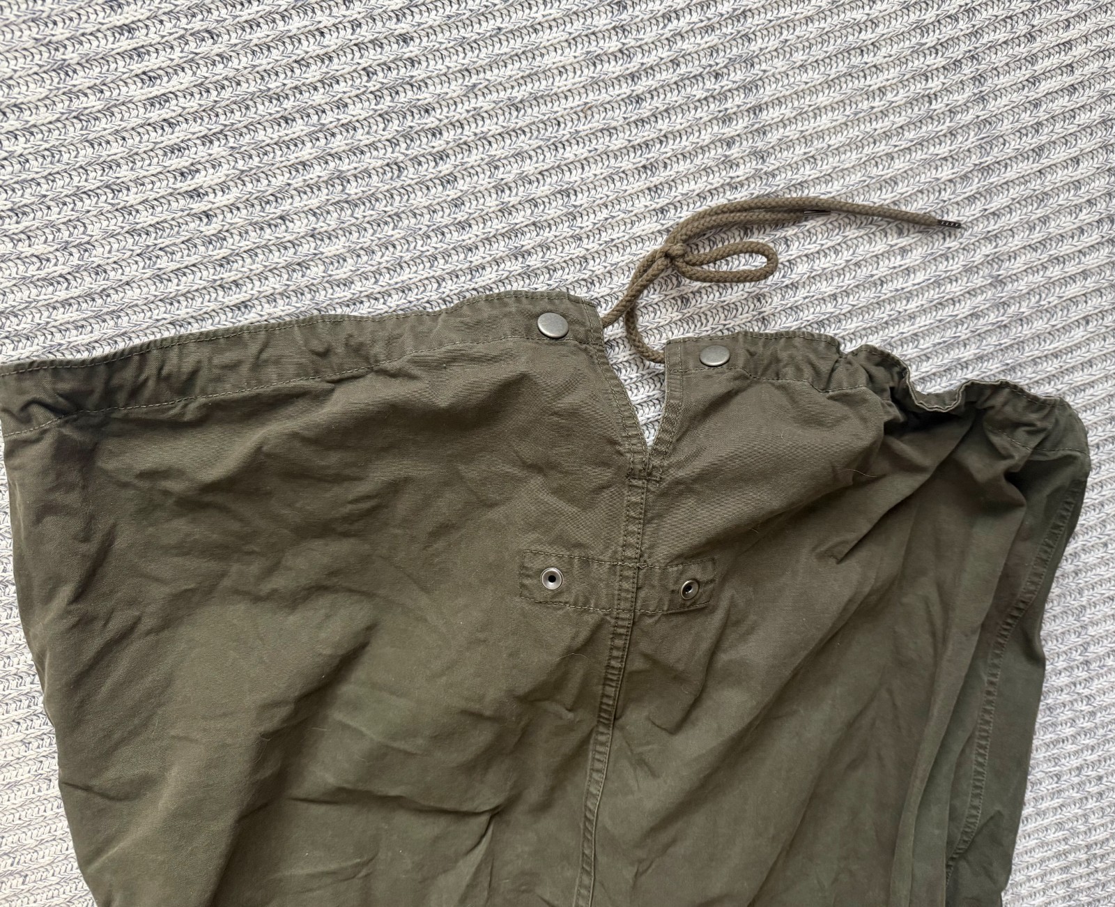 GAP Men’s Large Solid Green Long Jacket – Casual … - image 13