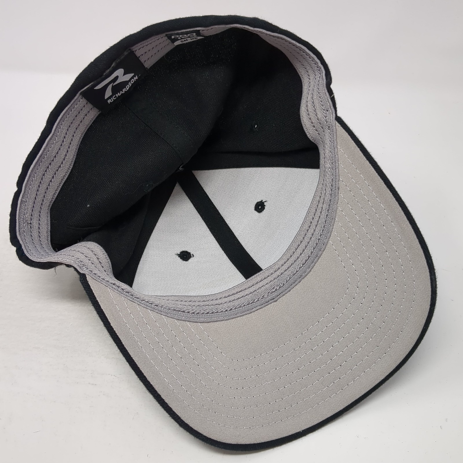 Stukent Fitted Baseball Cap Solid Black Medium Ve… - image 7