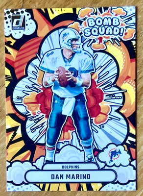 DAN MARINO 2025 Panini Donruss Football BOMB SQUAD! Card #BS-DMO MIAMI DOLPHINS