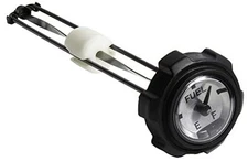  22622 12.5" Snowmobile Screw on Gas Fuel Cap with Gauge 12.5 inch Black