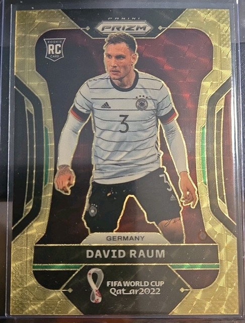 2022 Panini Prizm FIFA World Cup #107 David Raum Gold Vinyl Prizm 1/1🔥
