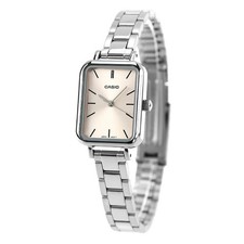 CASIO Classic LTP-V009D-4EDF Tank Analog Pink Dial Silver Steel R80111239