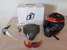Icon Airflite Crosslink Red 2xl Motorcycle He...