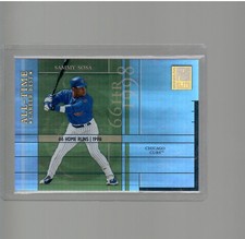 SAMMY SOSA ALL TIME CAREER BEST 59/66 HOLO GOLD 2003 DONRUSS ELITE BASEBALL