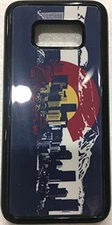 GSA Colorado Flag Denver Skyline Candy Case For Samsung Galaxy S8