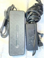 set of HP USB-C Universal Docking Station HSA-B005DS With 90w power supply