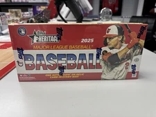 2025 Topps Heritage Baseball Hobby Box Sealed 