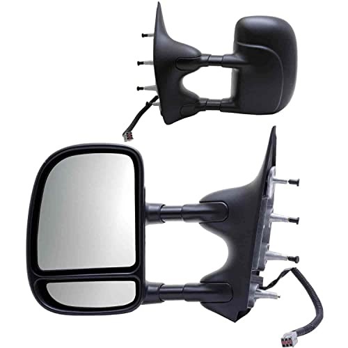 K-Source 61203-04F Replacement mirror set for 09-14 Ford Econoline Van - Picture 2 of 3