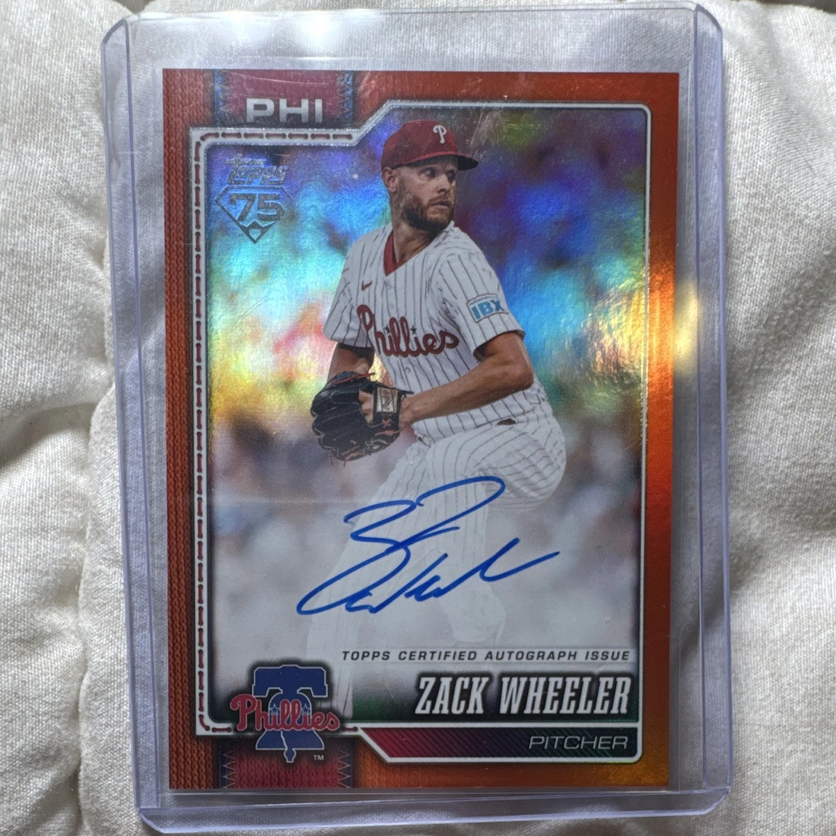 Zack Wheeler Autographed Baseball Cards for sale | eBay