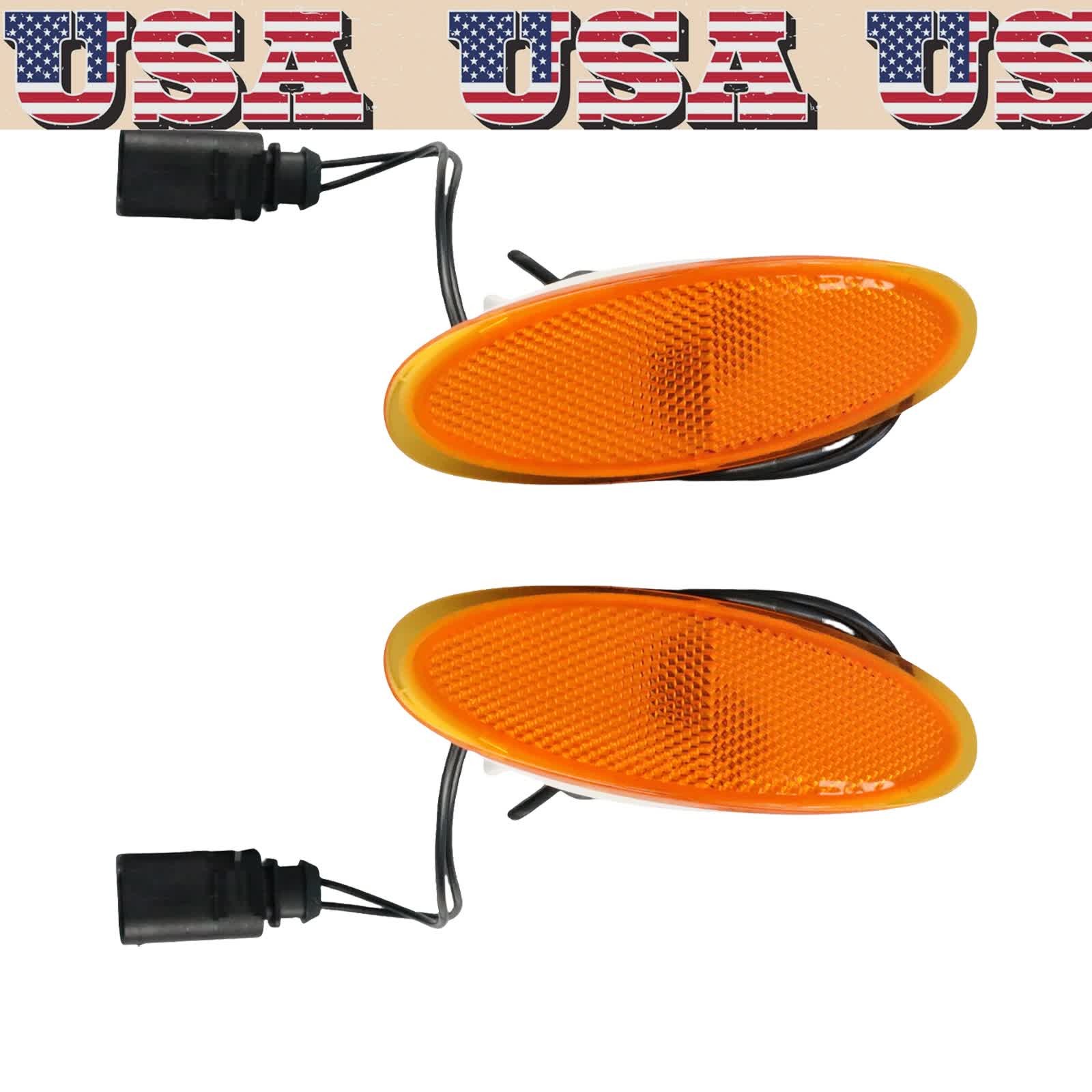 Front Bumper Left+Right Side Marker Light for Bentley Continental GT GTC 04-11