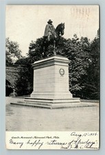 Philadelphia PA-Pennsylvania, Grants Monument, Fairmount c1906 Vintage Postcard