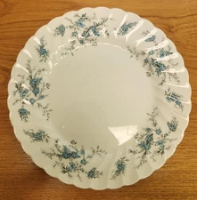Myott England Fine Staffordshire Ware - Forget Me Not - Large Plate 10