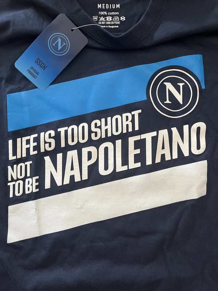 Paquete de camisetas oficiales de aficionados SSC Napoli Foto 4 de 4