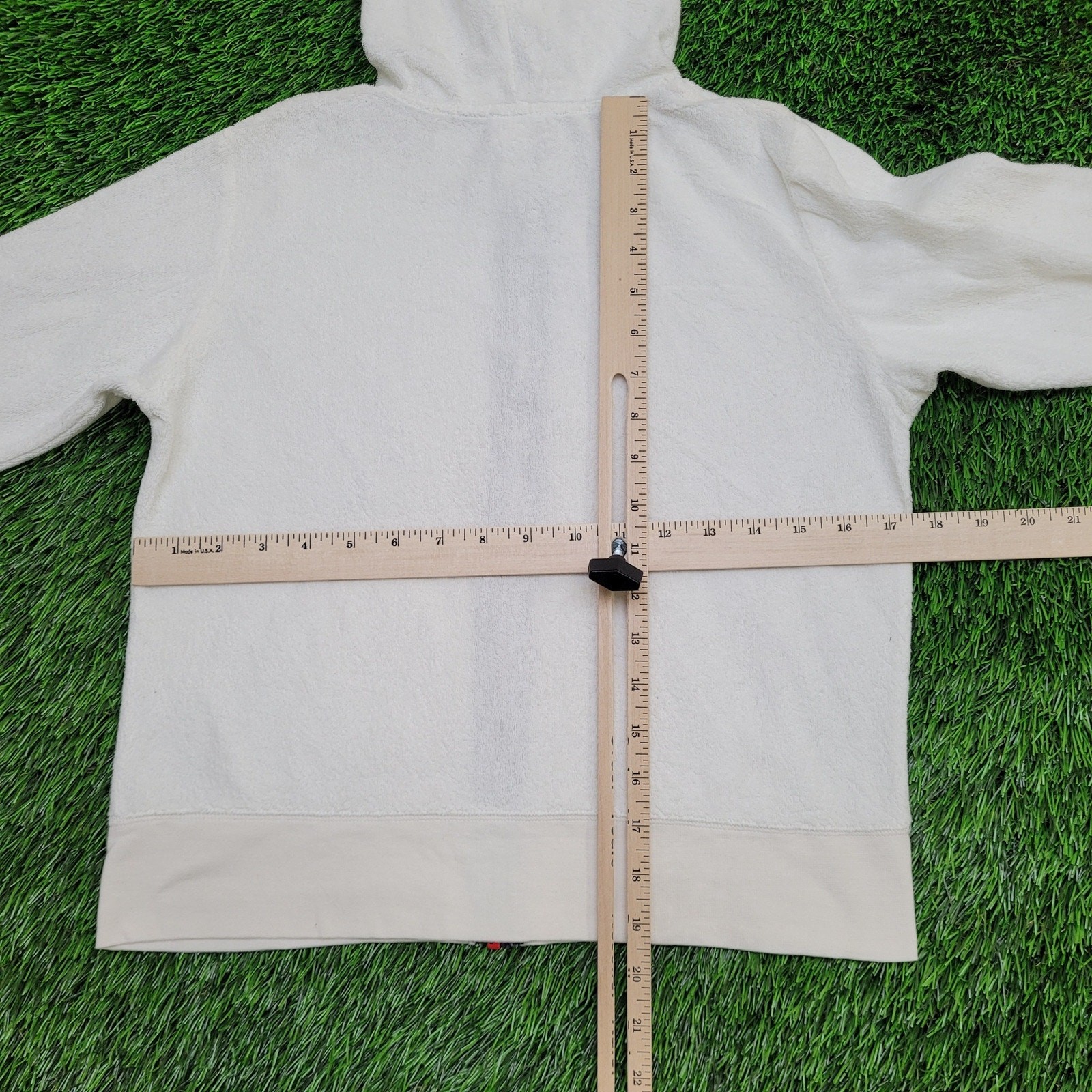 Vintage Y2K Tommy-Hilfiger Terry Hoodie Jacket Womens 2XS/XS 17x19 Cropped thumbnail 10