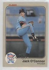1983 Fleer Jack O'Connor #621 0c4