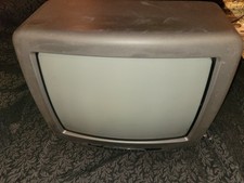 Vintage Sanyo 13  TV DS13380 Works Gaming Retro Coaxial Port - NO REMOTE TESTED