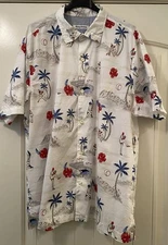 Tommy Bahama Shirt Men XL Astros MLB Baseball Minnesota Twins Hawaiian