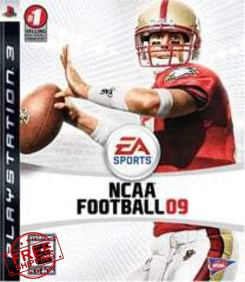NCAA Football 09 PS2/Xbox/Wii Game Disc