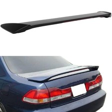 Fits 1998-02 Honda Accord Duckbill Trunk Spoiler Rear W Led Matte Black Abs Fits 1998-02 Honda Accord Duckbill Trunk Spoiler Rear W Led Matte Black Abs