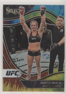 2021 Panini Select UFC Octagonside Tie-Dye Prizm /25 Holly Holm #213