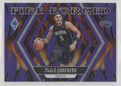 2023-24 Panini Phoenix Fire Forged Purple 13/75 Paolo Banchero #14 0m1w