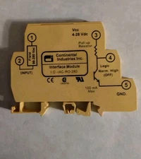 MINI I/O MODULE, INPUT 90-280 VAC, VCC 4-28 VDC, 100 mA MAX, I.O.IAC-RO-280, NEW