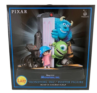 Happy Kuji Pixar 2026 Last Prize Monsters Inc Póster Figura Lotería JP Limited - Imagen 1 de 3