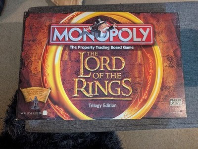Monopoly Der Herr der Ringe Trilogie Edition Brettspiel Selten