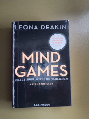 Mind Games @ Leona Deakin @ TOP Psycho-Thriller @ Profilerin  Augusta Bloom Bd 1