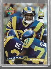 Isaac BRUCE 1996 Stadium Club DOT MATRIX Parallel Insert #61