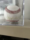 Hank Aaron Signed Baseball Signed 2003 Excellent Condition