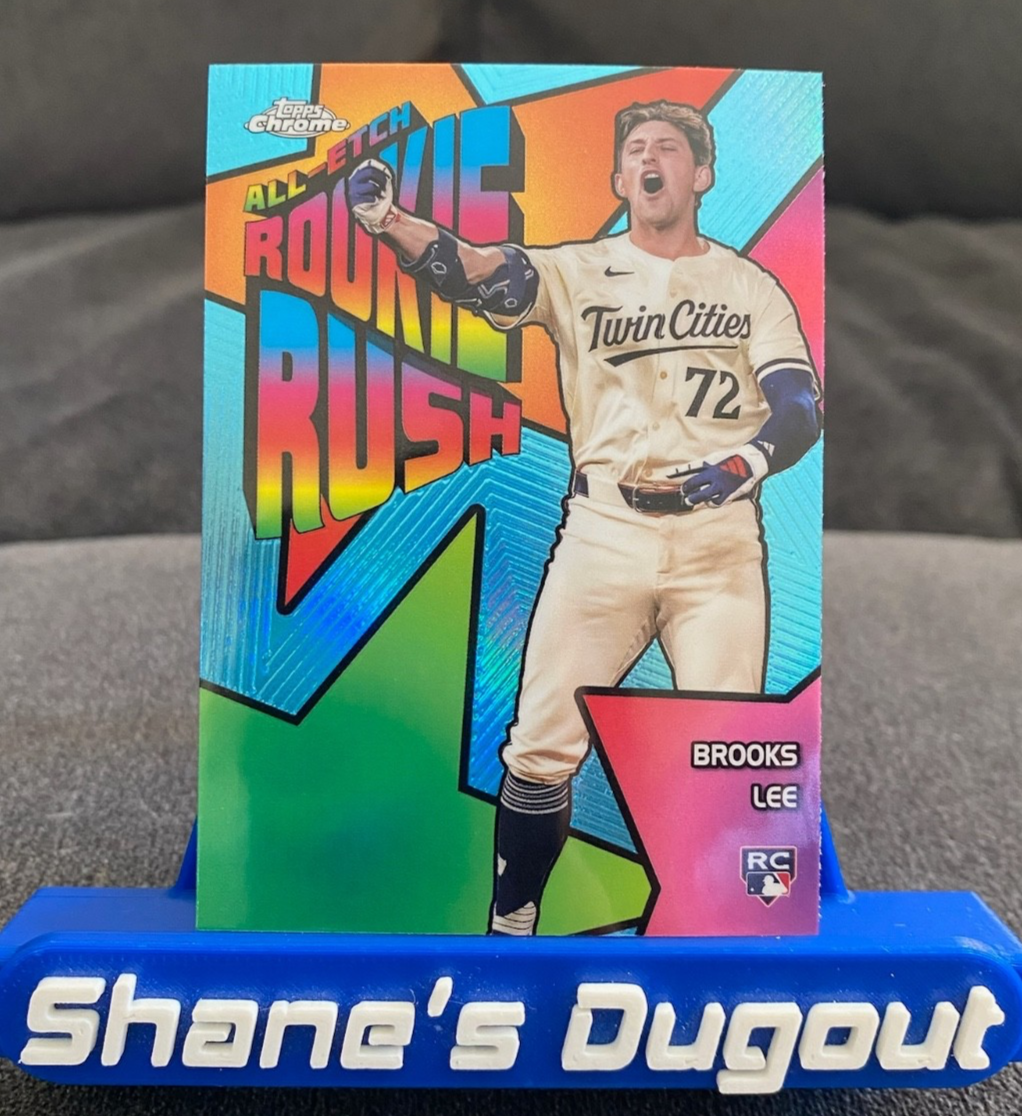 2025 Topps Chrome Baseball RC Brooks Lee #CCER-1 ALL-ETCH ROOKIE