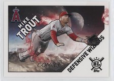 2020 Topps Big League Defensive Wizards Mike Trout #DW-14 04za
