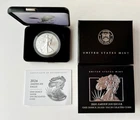 2024 W American Eagle One Ounce Silver Uncirculated Coin w/ Box+COA 24EG