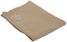 American Baby Company 30 X 40 Embroidered Swaddle 1 Count Pack of 1 , Mocha