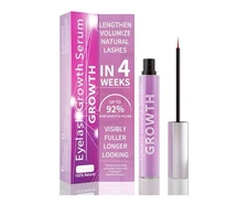 Eyelash Growth Serum, Enhancing Serum For Longer, Thicker, Lashes 0.17 Fl Oz/5mL