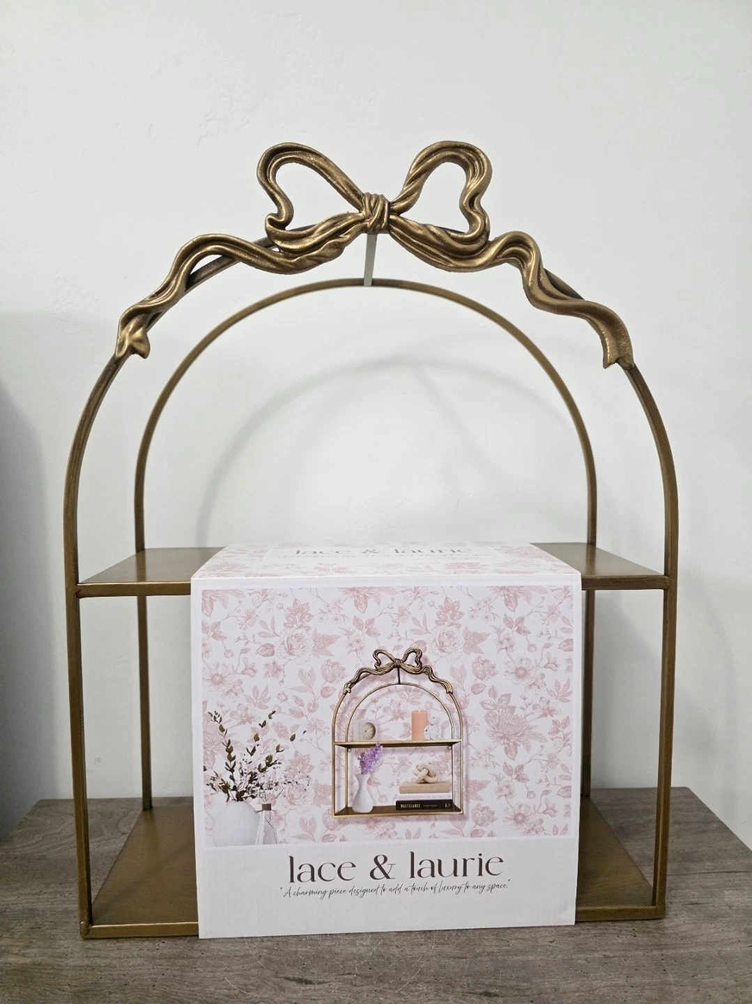 New Gold Bow Wall Shelf Beautiful Wall decorViral TikTok