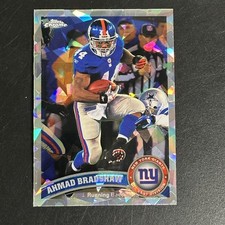 Ahmad Bradshaw #/139 2011 Topps Chrome Crystal Atomic Refractors #207