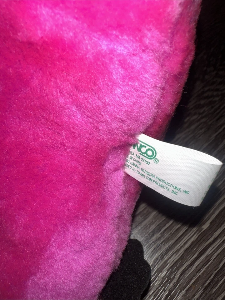 Vintage 90s The Flintstones Dino Hanna-Barbera Large Plush Stuffed Animal - Image 4 of 4