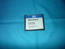Western Digital SiliconDrive 2GB PATA CF CompactFlash SSD-C02G-3500 Used