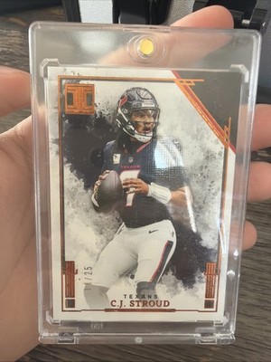 Cj Stroud Impeccable 2025 Orange /25