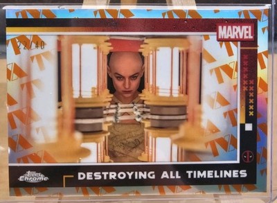 2025 Topps Chrome Deadpool Destroying All Timelines - Cassandra Nova #99 TVA /40