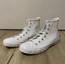 Converse Chuck Taylor All Star Schuhe Weiß, Gold Damen Gr. 39