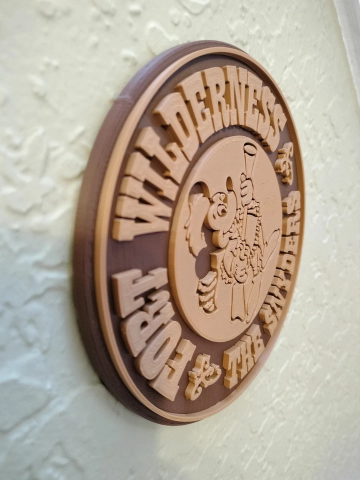 Letrero personalizado Mickey Fort Wilderness mosquete placa Disney decoración artística personalizada Foto 2 de 4