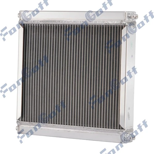 3 Rows Aluminum Radiator FIT Dragster / Roadster Double Pass US SHIPPING - Foto 4 di 7