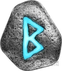 BERKANAN Cast Rune 1 Oz Silver Cast Bar 2025