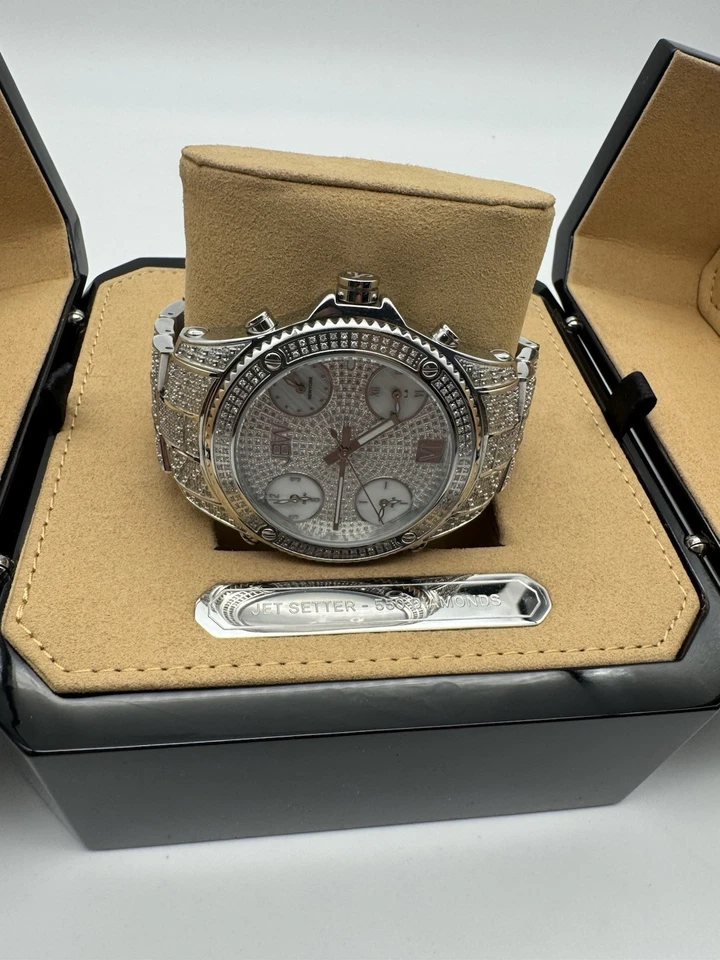 Reloj para hombre serie platino edición limitada esfera plateada Foto 4 de 4